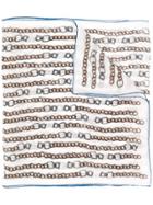 Salvatore Ferragamo Chain Print Scarf - White