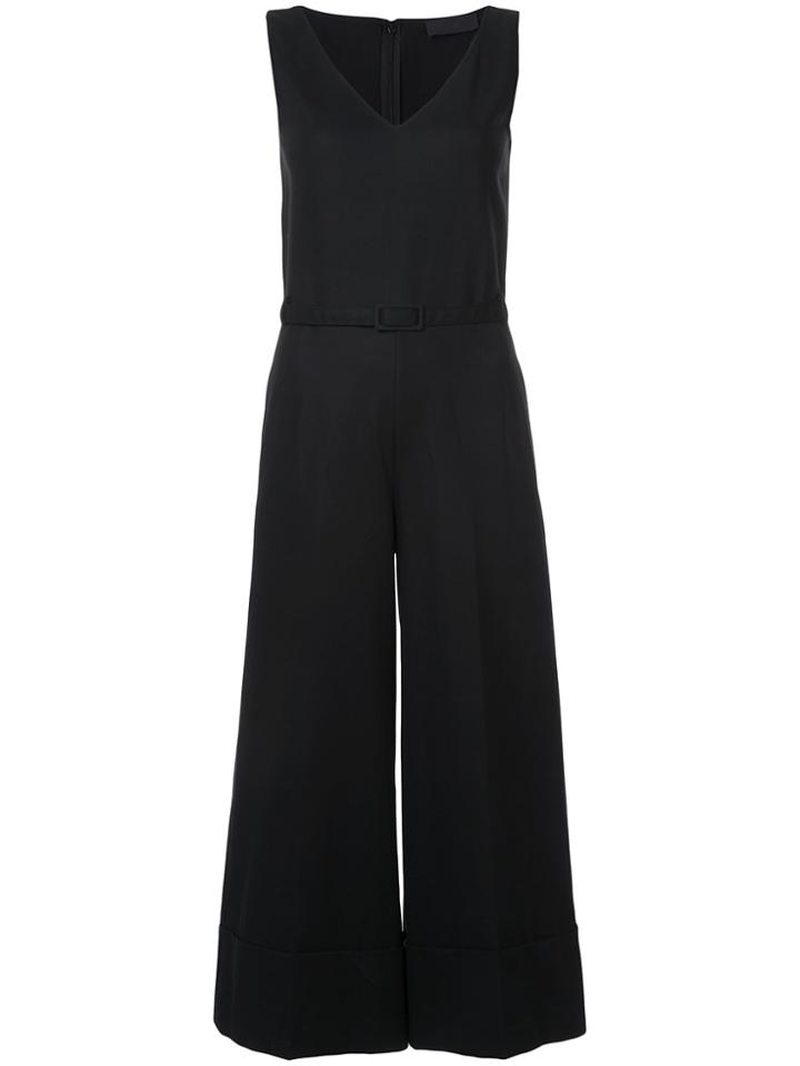 Co Belted Jumpsuit - Black