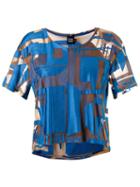 Fernanda Yamamoto Round Neck Panelled Blouse