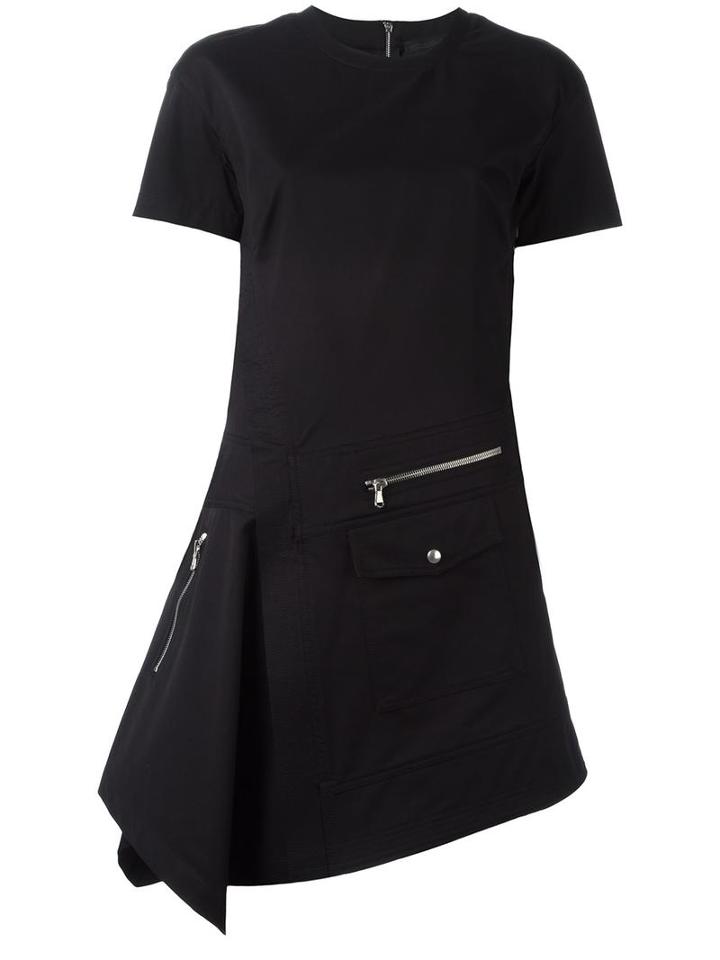 Diesel Gold Zip Detail Fitted Dress, Women's, Size: 44, Cotton