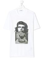 Neil Barrett Kids Che Bust T-shirt - White