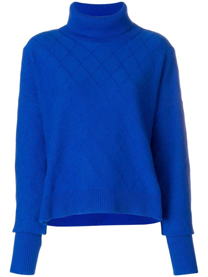 Maison Margiela Loose Knit Sweater - Blue