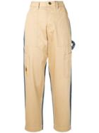 Hilfiger Collection Embroidered Detail Trousers - Neutrals