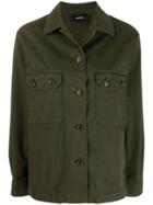 Aspesi Flap Pocket Shirt Jacket - Green