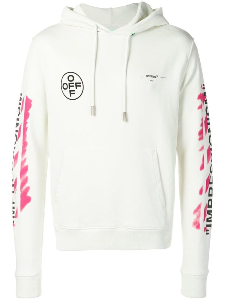 Off-white Diag Stencil Slim Hoodie