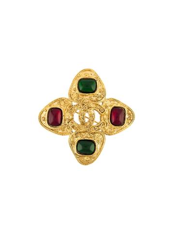 Chanel Vintage Gripoix Brooch