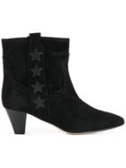 Marc Ellis Star Ankle Boots - Black