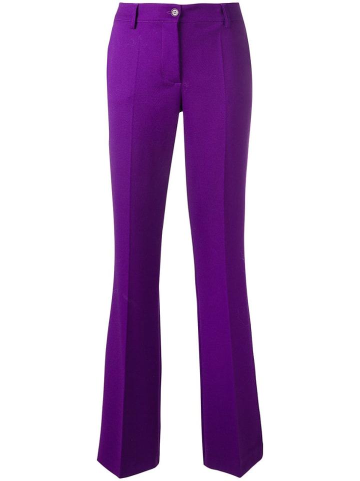 P.a.r.o.s.h. Flared Trousers - Purple