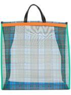 P.a.r.o.s.h. Contrast Shopper Tote - Green