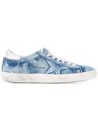 Golden Goose Deluxe Brand Denim Super Star Trainer - Blue