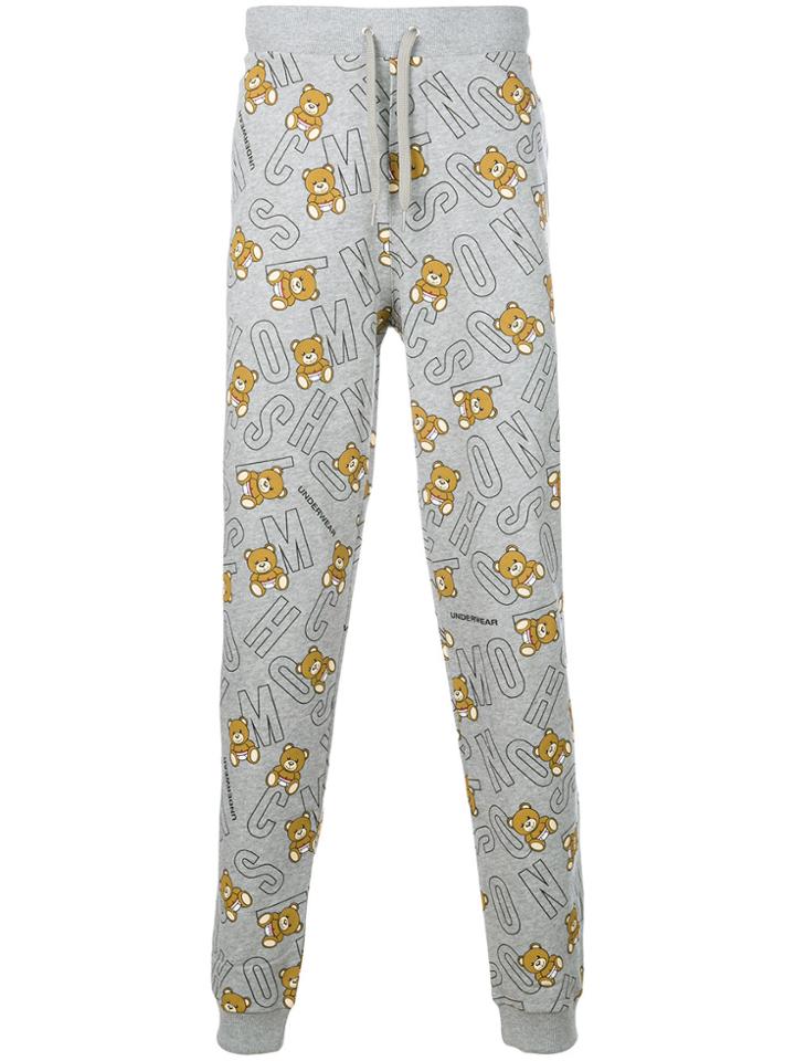 Moschino Underbear Tracksuit Bottoms - Grey