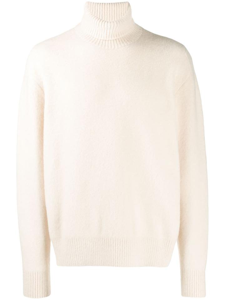Oamc Contrast Logo Jumper - Neutrals