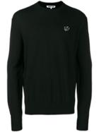 Mcq Alexander Mcqueen Swallow Embroidery Jumper - Black