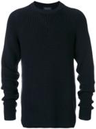 Yohji Yamamoto Crew Neck Sweater - Black