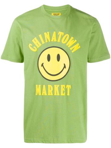 Chinatown Market Logo Print T-shirt - Green