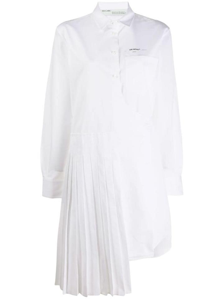 Off-white Arrow Print Shirt Dress