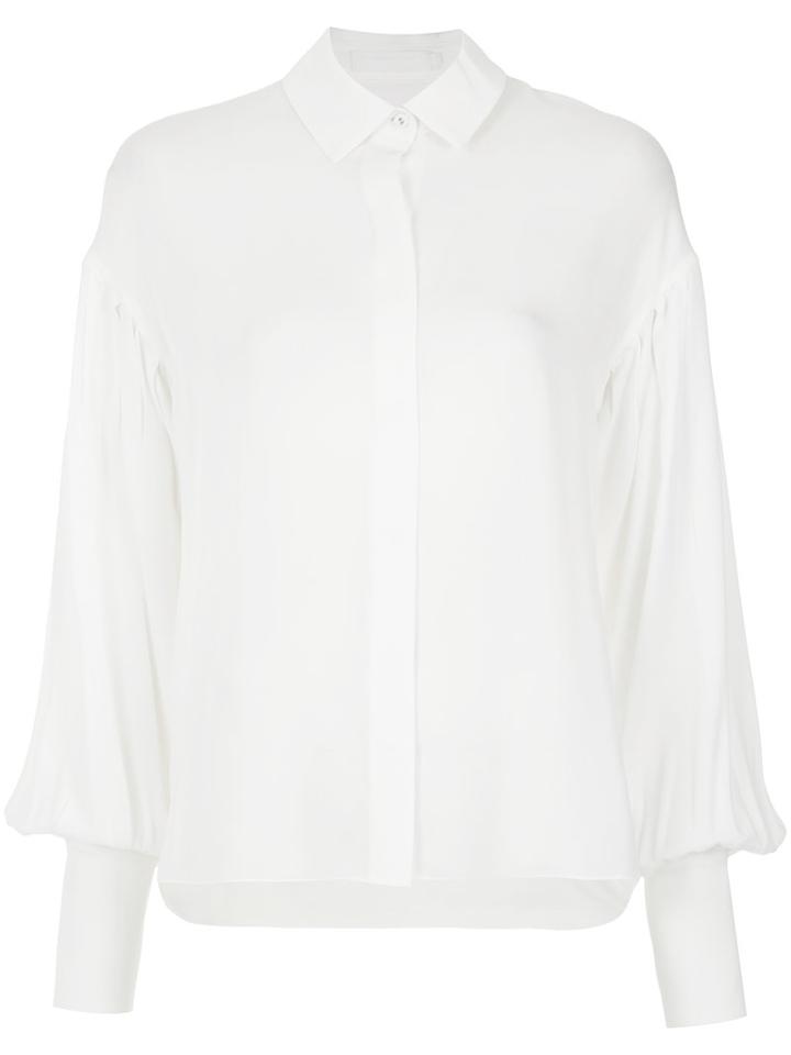 Giuliana Romanno - Silk Shirt - Women - Silk - 36, White, Silk