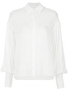 Giuliana Romanno - Silk Shirt - Women - Silk - 36, White, Silk