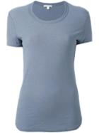 James Perse Peplum T-shirt, Women's, Size: 3, Grey, Cotton