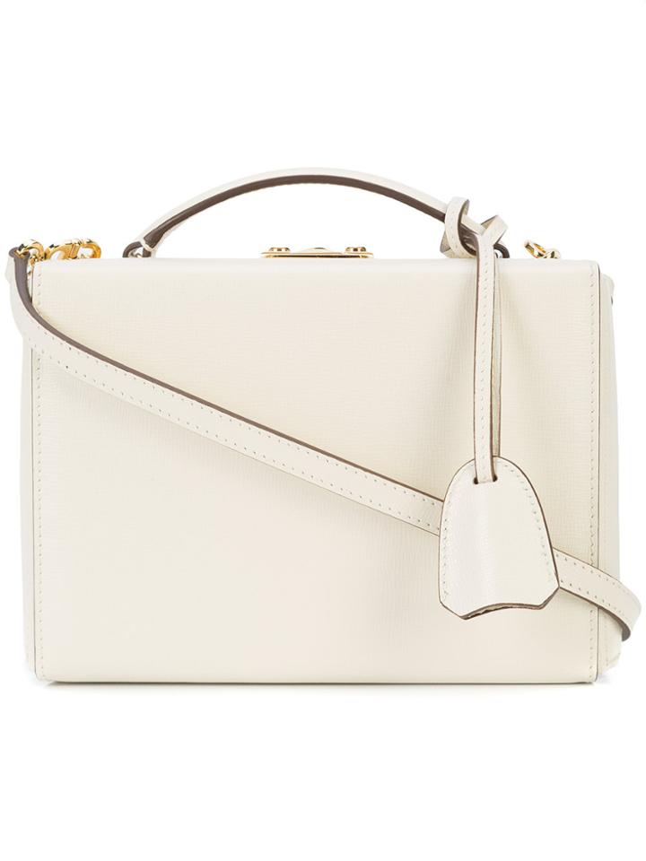 Mark Cross Grace Box Tote - White
