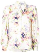 Jill Stuart Isabelli Floral Shirt - White