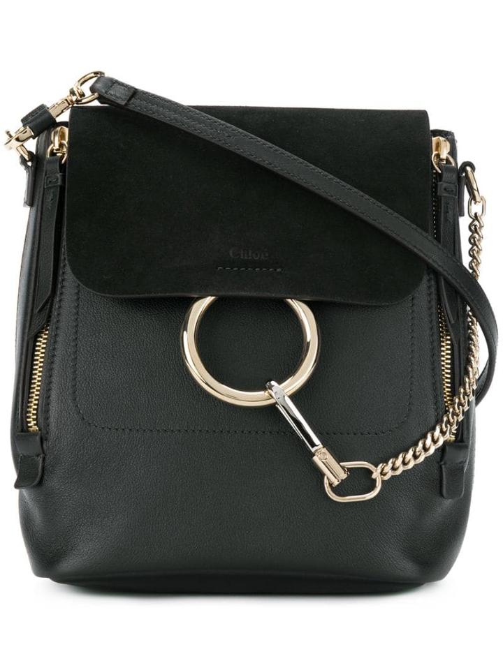 Chloé Faye Small Backpack - Black