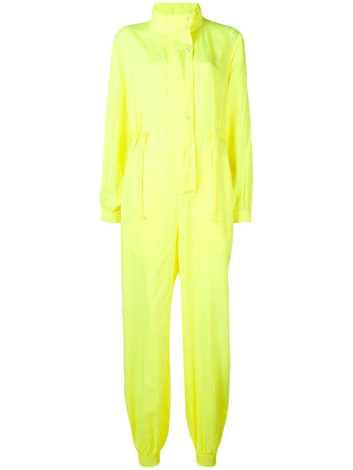 Mm6 Maison Margiela Oversized Jumpsuit - Yellow