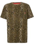 Supreme Leopard-print Pocket T-shirt - Multicolour