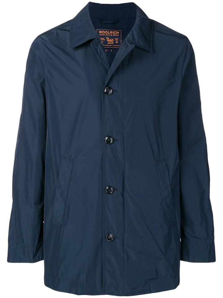Woolrich Slim Shirt Jacket - Blue