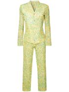 Yohji Yamamoto Vintage Abstract Print Suit - Multicolour