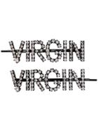 Ashley Williams Virgin Embellished Hair Clips - Black