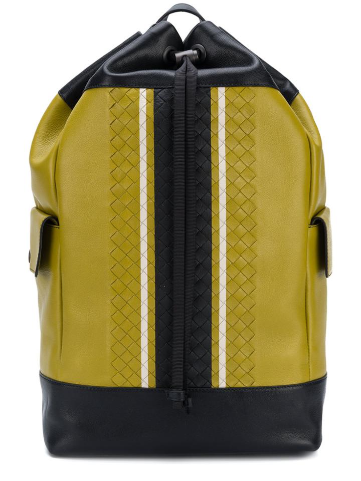 Bottega Veneta Chamomile Vialinea Calf Backpack - Black