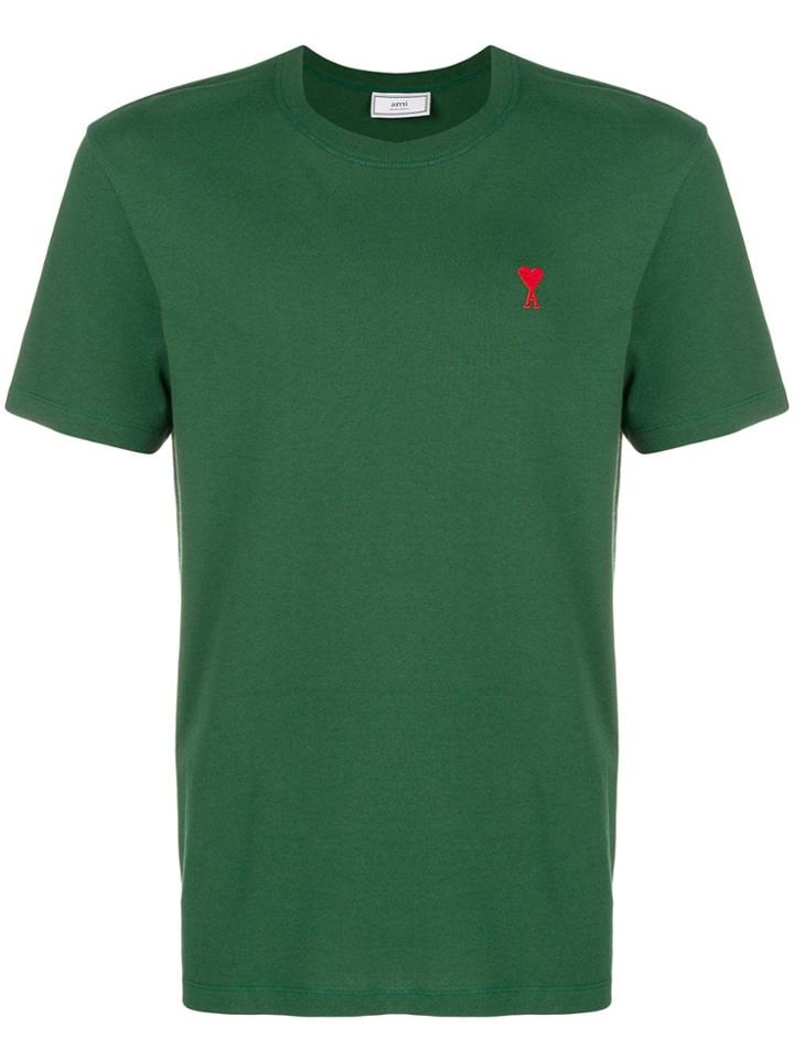 Ami Alexandre Mattiussi Ami De Coeur T-shirt - Green