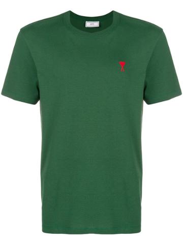 Ami Alexandre Mattiussi Ami De Coeur T-shirt - Green
