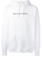 F.a.m.t. Need Money Not Friends Hoodie, Adult Unisex, White, Cotton/polyester
