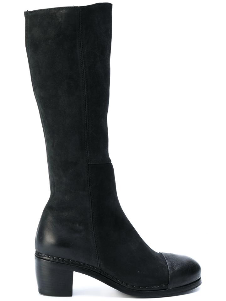 Measponte Knee Length Boots - Black