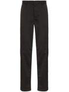 Fred Perry Twill Straight-leg Trousers - Black