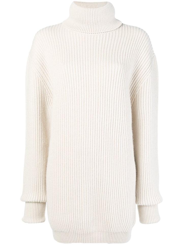 Maison Margiela Oversized Knit Jumper - Nude & Neutrals