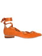 Zac Zac Posen Header Ballerinas - Yellow & Orange