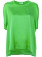 P.a.r.o.s.h. Safira Blouse, Women's, Size: Xs, Green, Silk/spandex/elastane