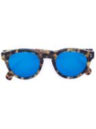 Illesteva 'leonard C.62' Sunglasses, Adult Unisex, Brown, Acetate