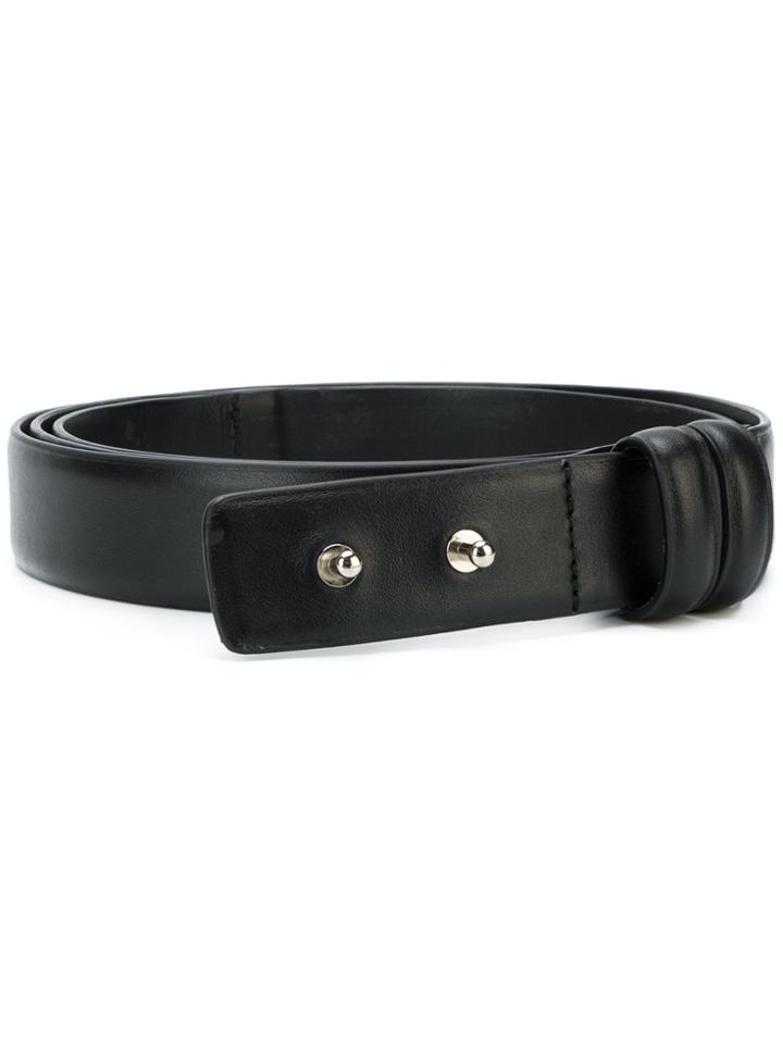 Neil Barrett Skinny Belt - Black