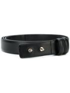Neil Barrett Skinny Belt - Black