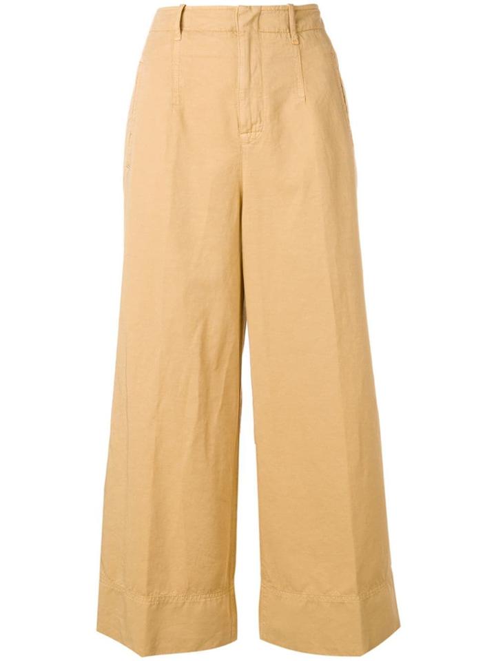 Incotex Cropped Wide-leg Trousers - Neutrals