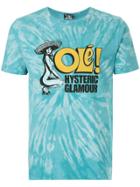 Hysteric Glamour Ole! Print T-shirt - Blue