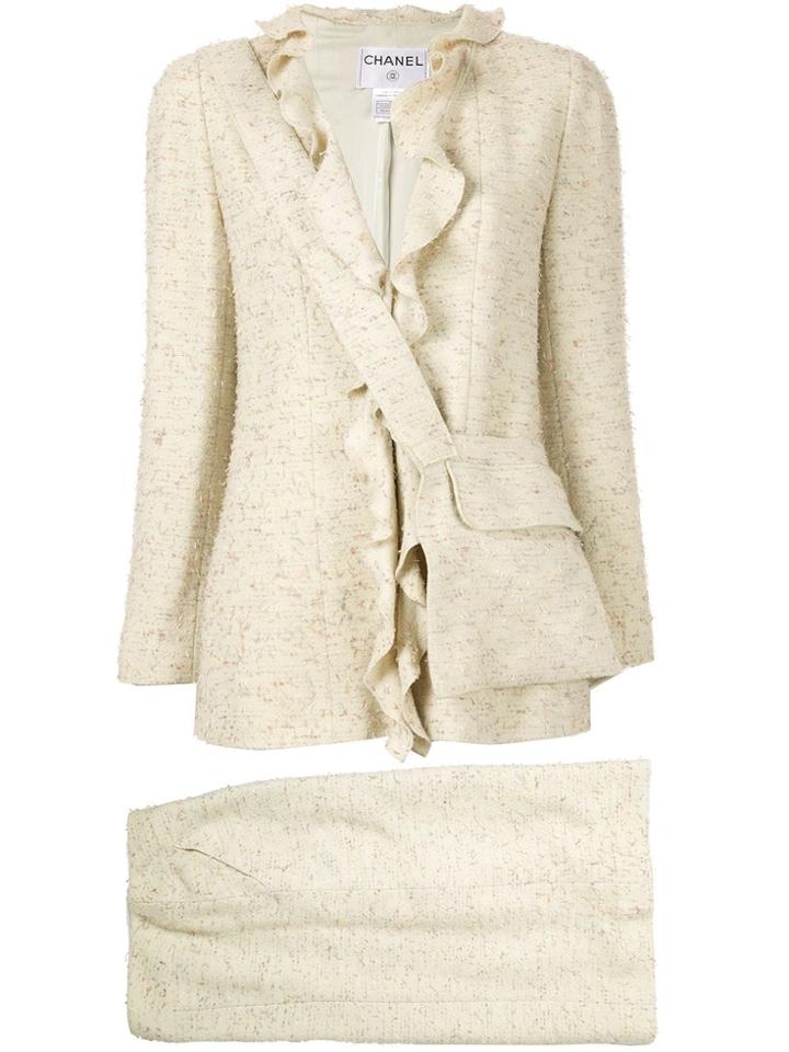 Chanel Pre-owned 1999 Setup Skirt Suit - Green