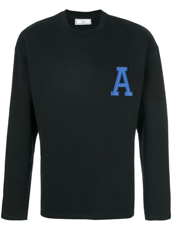 Ami Paris A Patch Sweatshirt - Black