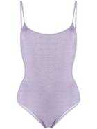 Mc2 Saint Barth Cecille Glitter Swimsuit - Purple