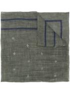 Brunello Cucinelli Star Pattern Scarf - Green