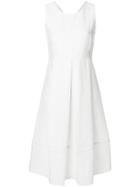 's Max Mara Fit And Flare Dress - White